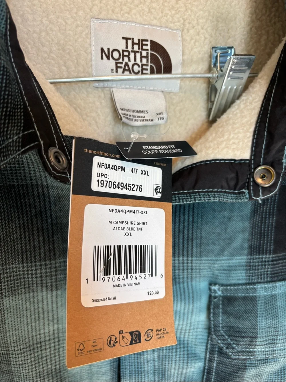 The North Face brand new